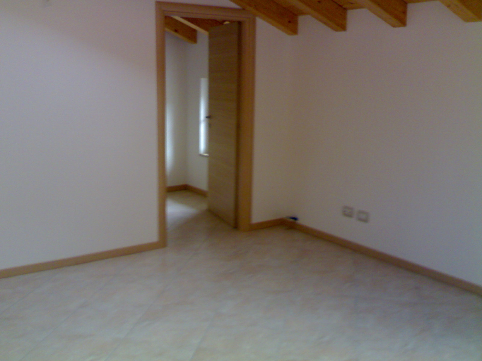 Locazioni Bagno con travi a vista
